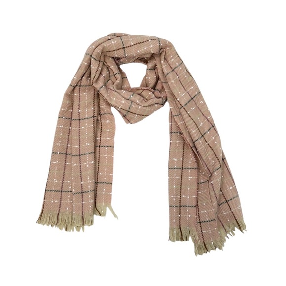 Tom & Eva Grid Blanket Scarf NWT - Picture 5 of 8